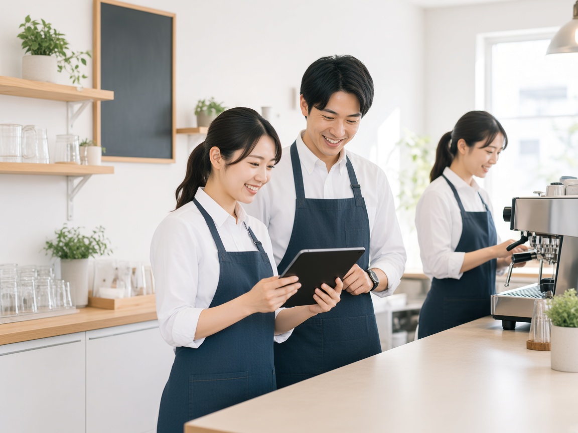 飲食・接客の現場で働く人たち